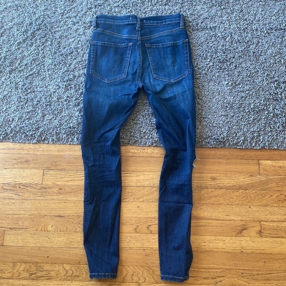 FREE PEOPLE Blue Jeans Size 25 - Picture 5 of 11